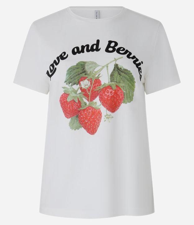 Blusa em Algodão com Estampa Moranguinhos - 1