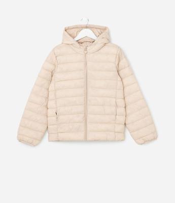Jaqueta Puffer Infantil em Microfibra - Tam 5 a 14 Anos