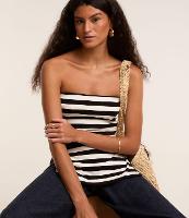 Blusa Tomara Que Caia em Viscose com Estampa de Listras - 3