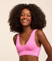 Sutiã Top com Bojo Removível e Sem Costura - 1