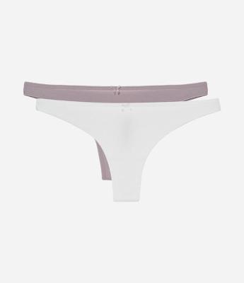 Kit 02 Calcinhas Biquíni Fio Duplo em Algodão