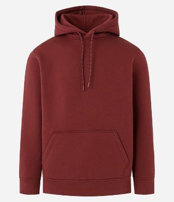Blusão Comfort em Moletom com Capuz e Bolso Canguru