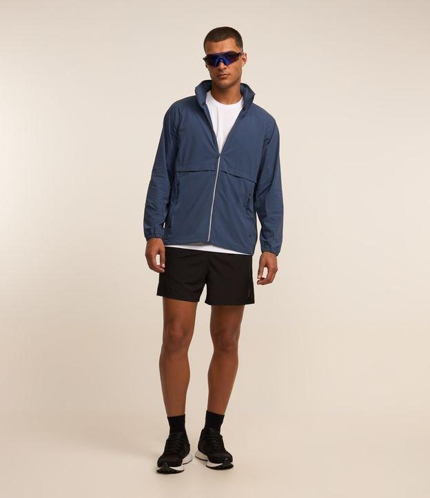 Bermuda Esportiva com Elástico no Cós e Recortes - 2