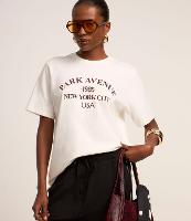 Camiseta em Algodão com Estampa Park Avenue Nyc - 3