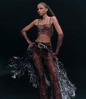 Calça Pantalona em Tule com Estampa de Oncinha - 2