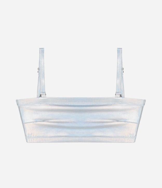 Biquíni Top Reto Holográfico Curve & Plus Size - 1