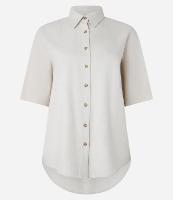 Camisa em Viscolinho com Bolso Frontal - 1