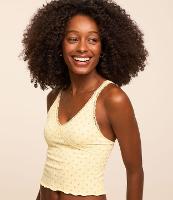 Camisete Sem Bojo e Sem Costura com Estampa Floral - 1