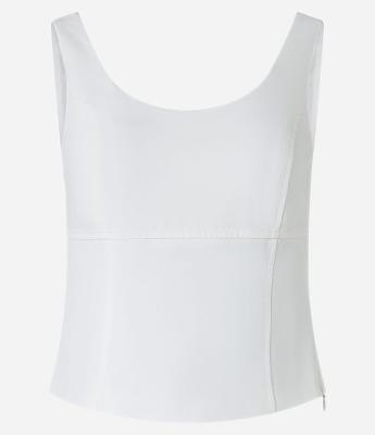 Blusa Regata Alfaiataria Estruturada
