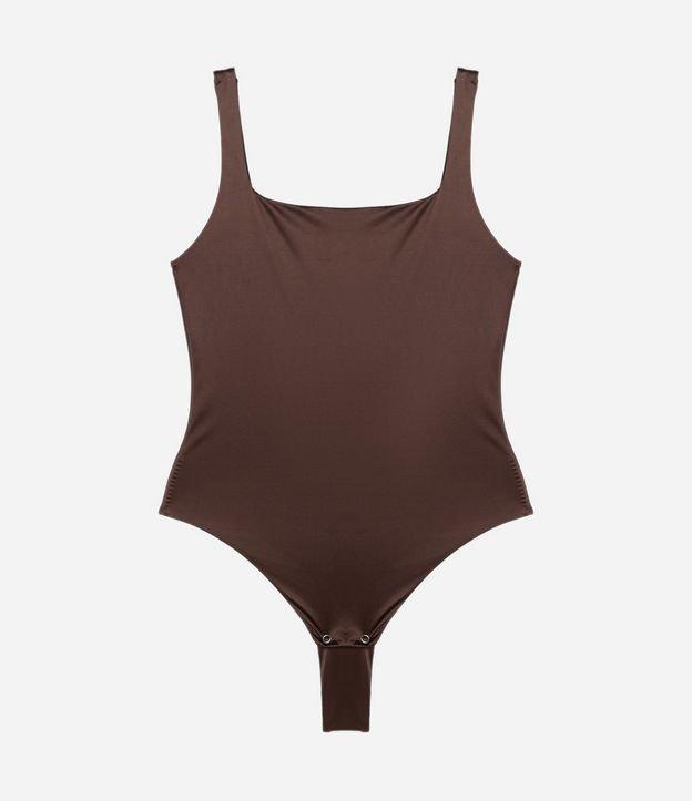 Body Básico Sem Bojo em Microfibra - 1