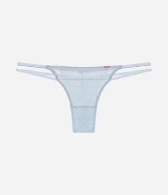 Calcinha String Fio Duplo na Lateral e de Renda