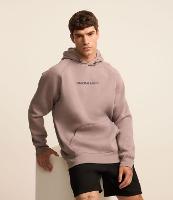 Blusão em Moletom com Estampa Lettering e Capuz - 1