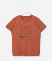 Camiseta Infantil com Lettering Mountain - Tam 5 a 14 Anos - 1