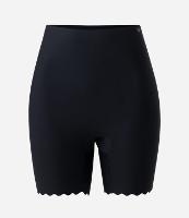 Bermuda Modeladora em Microfibra Com Borda Nuvem - 1