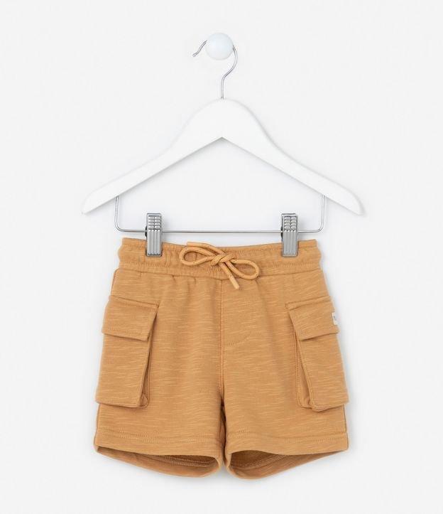 Bermuda Infantil com Bolsos Cargo - Tam 1 a 5 Anos - 1