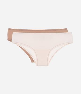 Kit 2 Calcinhas Biquíni em Microfibra