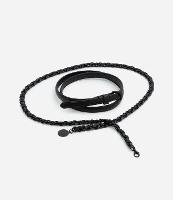 Kit 02 Cintos com Corrente Matelassê Pintada - 1