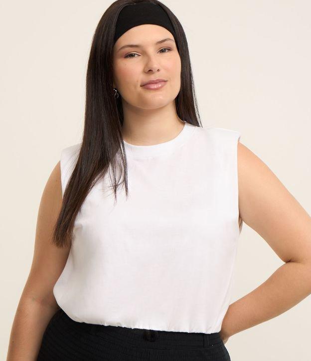 Regata Musclee Tee em Algodão Curve & Plus Size - 2