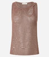 Blusa em Tricô com Vazado e Detalhe na Alça - 1