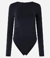 Body com Franzido Lateral e Costas Abertas - 1