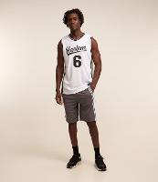 Bermuda de Basquete em Tecnologia Dry com Listras - 2