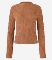 Blusa em Tricô com Golinha Alta - 1