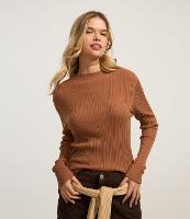 Blusa em Tricô com Golinha Alta - 2