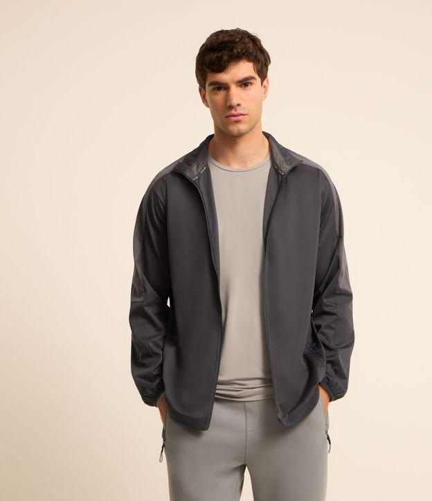 Blusão Esportivo Futebol em Helanca com Fechamento Frontal - 1