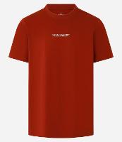 Camiseta Comfort em Algodão com Estampa de Montanhas - 1