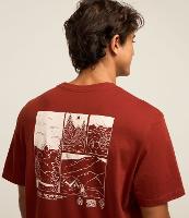 Camiseta Comfort em Algodão com Estampa de Montanhas - 2