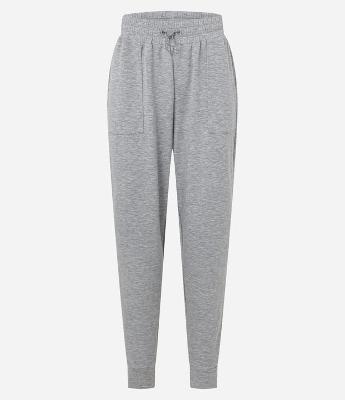 Calça Jogger em Microfibra com Cós Elástico