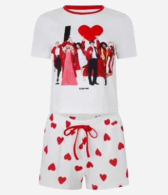 Pijama Short Doll em Algodão Estampa High School Musical