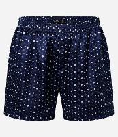 Cueca Samba Canção Acetinado com Estampa Gravataria - 1