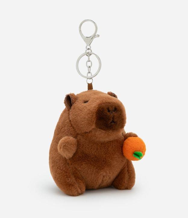 Chaveiro Infantil com Pelúcia de Capivara - Tam U - 1