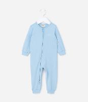 Macacão Infantil Canelado com Zíper - Tam RN a 18 meses - 1