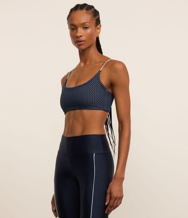 Top Esportivo Sem Bojo em Microfibra Furadinha - 2