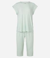 Pijama Capri com Toque Suave e Estampa de Gravataria - 1