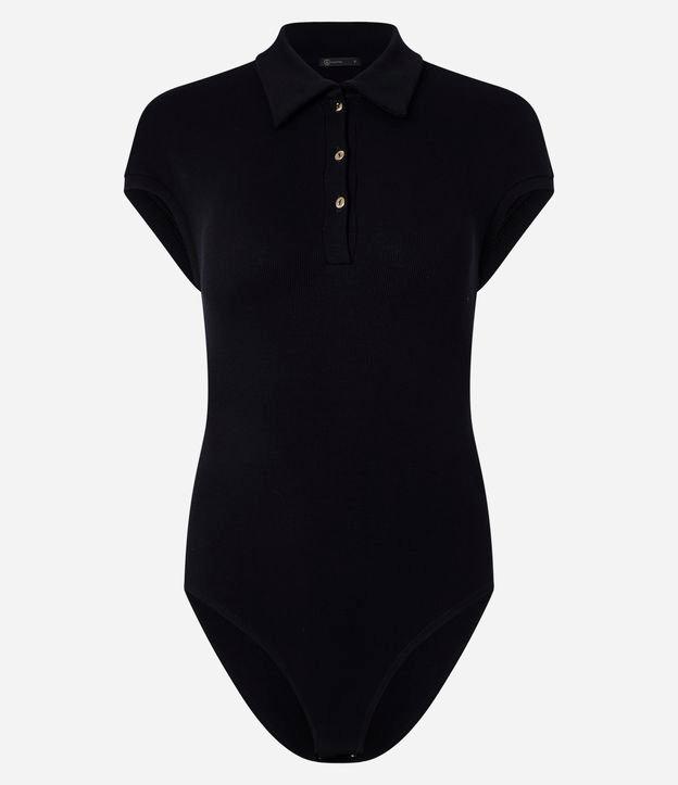 Body em Ribana com Gola Polo - 1