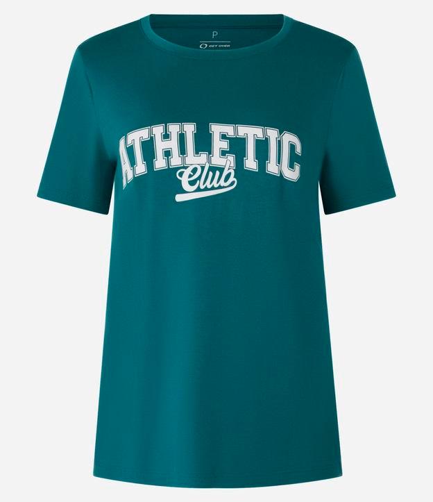 Camiseta Esportiva em Viscose com Estampa Athletic Club - 1