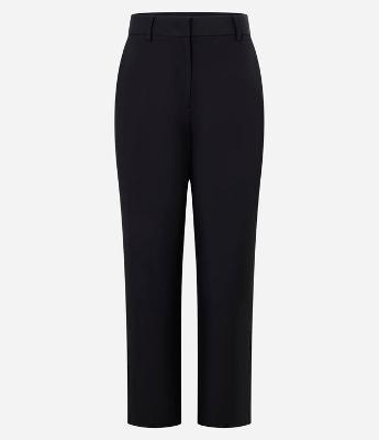 Calça Reta Alfaiatada com Ganchinho no Cós