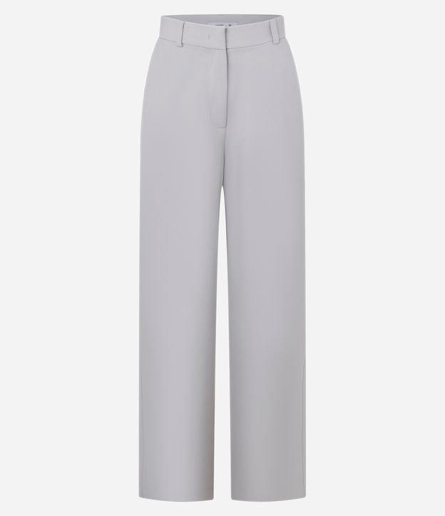 Calça Reta Alfaiatada com Ganchinho no Cós - 1