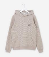 Blusão Infantil Texturizado com Capuz - Tam 5 a 14 Anos - 1