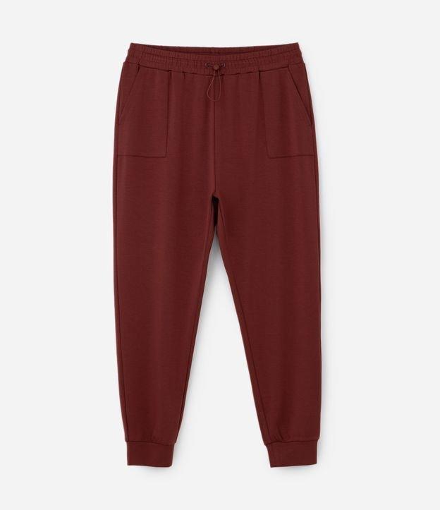 Calça Jogger Esportiva com Cós Ajustável Curve e Plus Size - 1