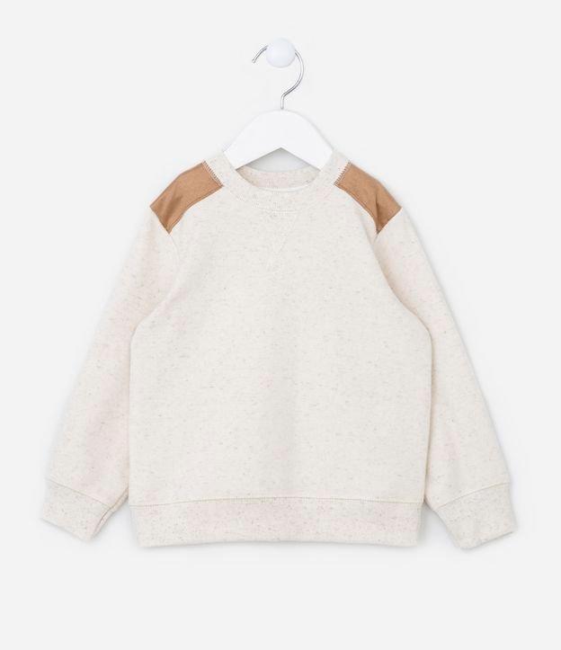 Blusão Infantil em Moletom com Forro Quentinho - Tam 1 a 5 Anos - 1