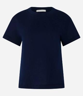 Camiseta em Algodão com Gola Redonda