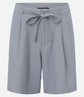 Bermuda em Alfaiataria com Cinto de Tecido - 1