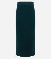 Saia Midi em Tricot com Textura - 1