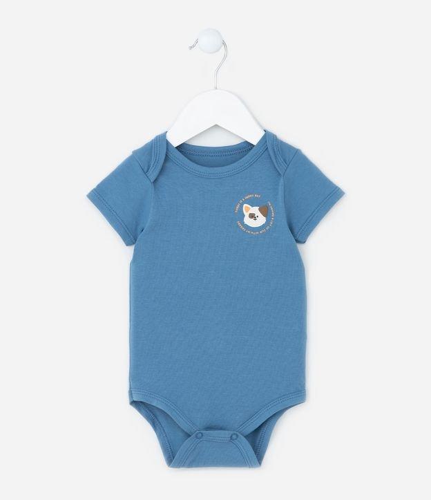 Body Infantil com Estampa Cachorrinho - Tam 0 a 18 meses - 1