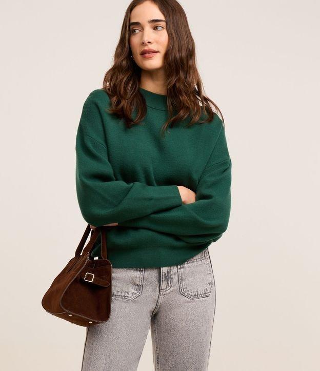 Suéter em Tricô com Punho Ajustado - 2