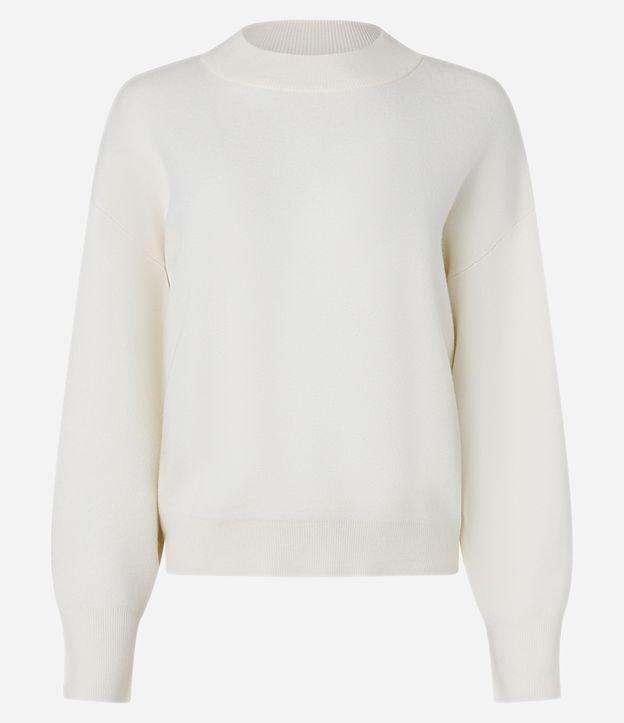 Suéter em Tricô com Punho Ajustado - 1